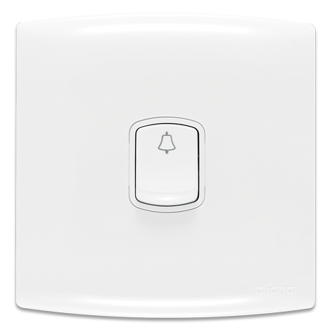 مفتاح 10 أمبير جرس مفرد 7×7