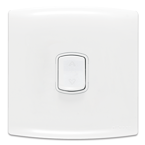 مفتاح ستائر 20 أمبير مزدوج قطبين 7×7