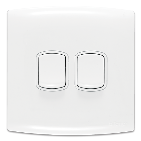 مفتاح 20 أمبير متوسط مزدوج 7×7