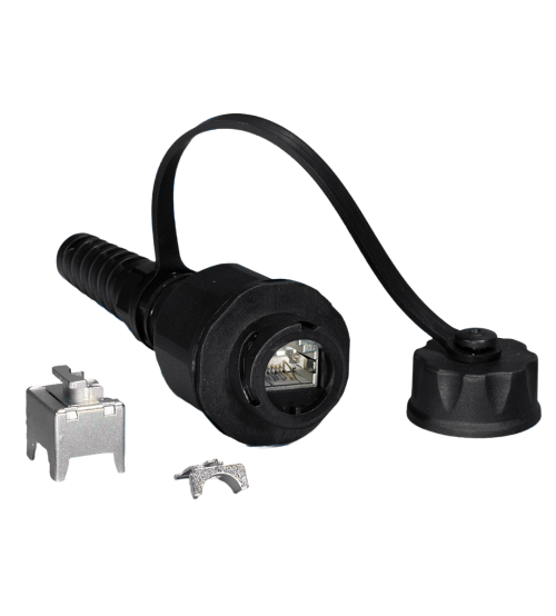 وحدة مقبس شبكة BNET CABLING SOLUTIONS B-C6AFTPMSR-IP67