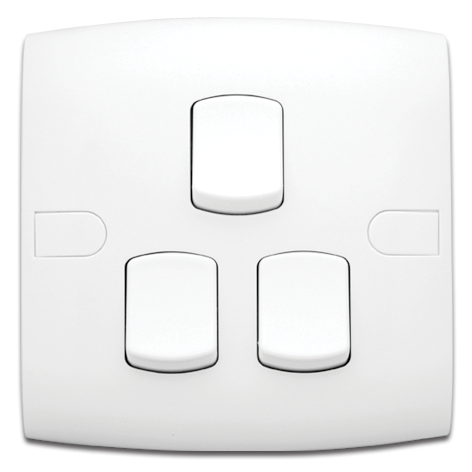 مفتاح 10 أمبير ثلاثي 7×7