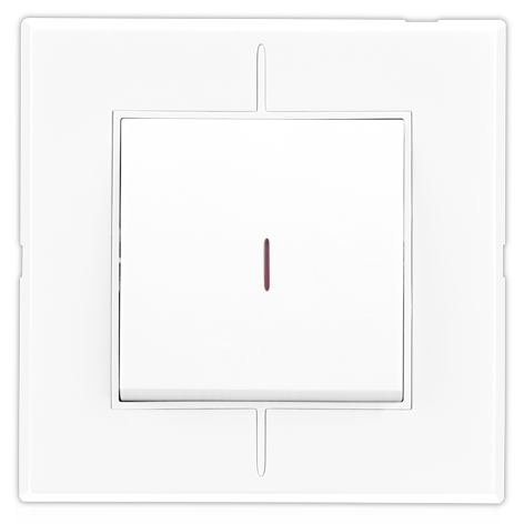 بنان مفتاح مفرد مع لمبة 20 أمبير 7x7