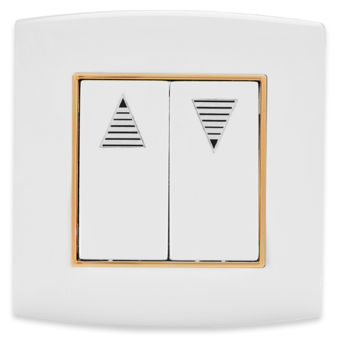 أمنية مفتاح ستائر 20 أمبير مزدوج