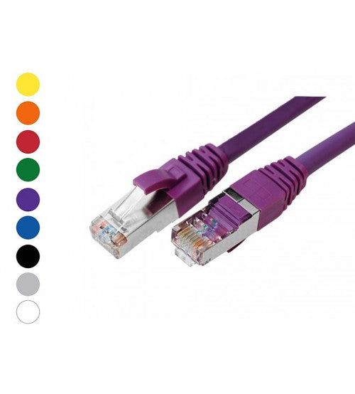 كابل شبكة BNET CABLING SOLUTIONS B-6ASSPURLS-0.5M، 0.5 متر CAT6A