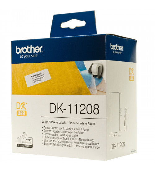 ملصقات ورقية مقصوصة BROTHER DK-11208