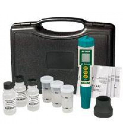 EC510: Waterproof ExStik® II pH/Conductivity Meter Kit