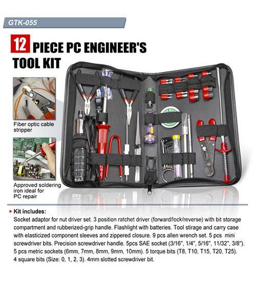 طقم أدوات فنية GOLDTOOL GTK-055B
