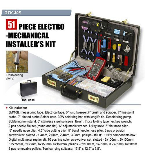 طقم أدوات فنية GOLDTOOL GTK-305B