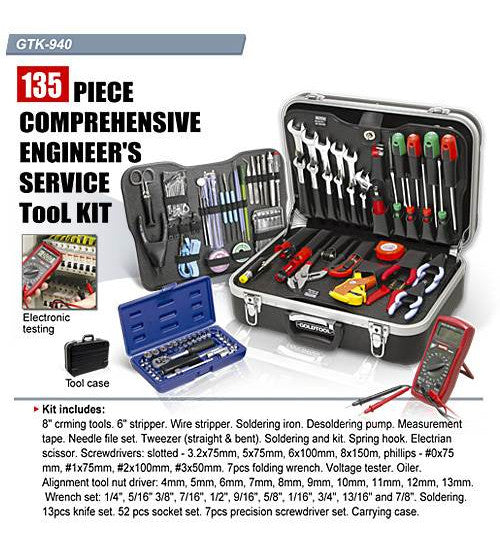 طقم أدوات فنية GOLDTOOL GTK-940B