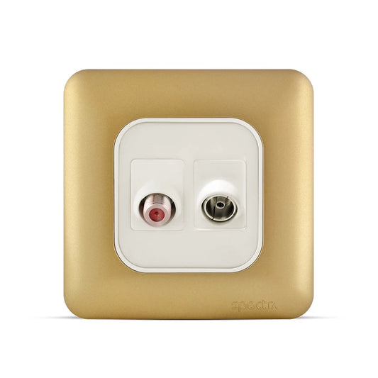 سدرا فيش تلفزيون مائل + فيش دش مائل 7x7