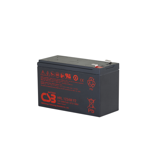 بطارية CSB HR1234WF2، 12 فولت، 9 أمبير ساعة