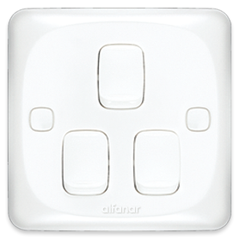 ميرا مفتاح 10 أمبير ثلاثي 7x7