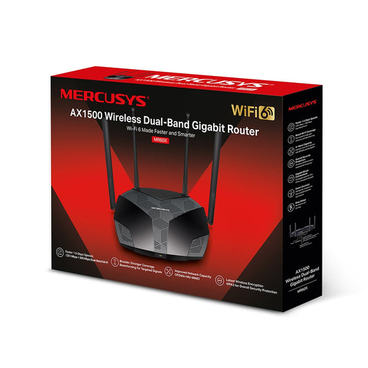 MR60X – راوتر Wi-Fi 6 موثوق لتجربة إنترنت أسرع وأكثر استقرارًا