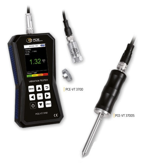 جهاز قياس اهتزاز PCE Instruments PCE-VT 3700 / PCE-VT 3700S