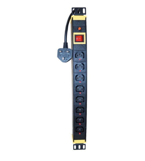 وحدة توزيع طاقة PDU SAFIX PDU-1608B-C13 (UK)