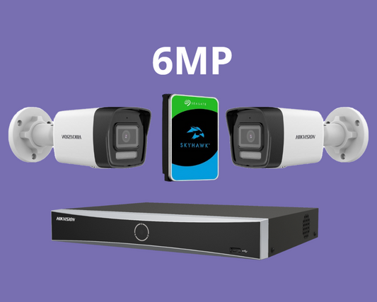 بكجات HIKVISON ايبي بدقة 6MP - SafeBox Company - شركة الصندوق الامن