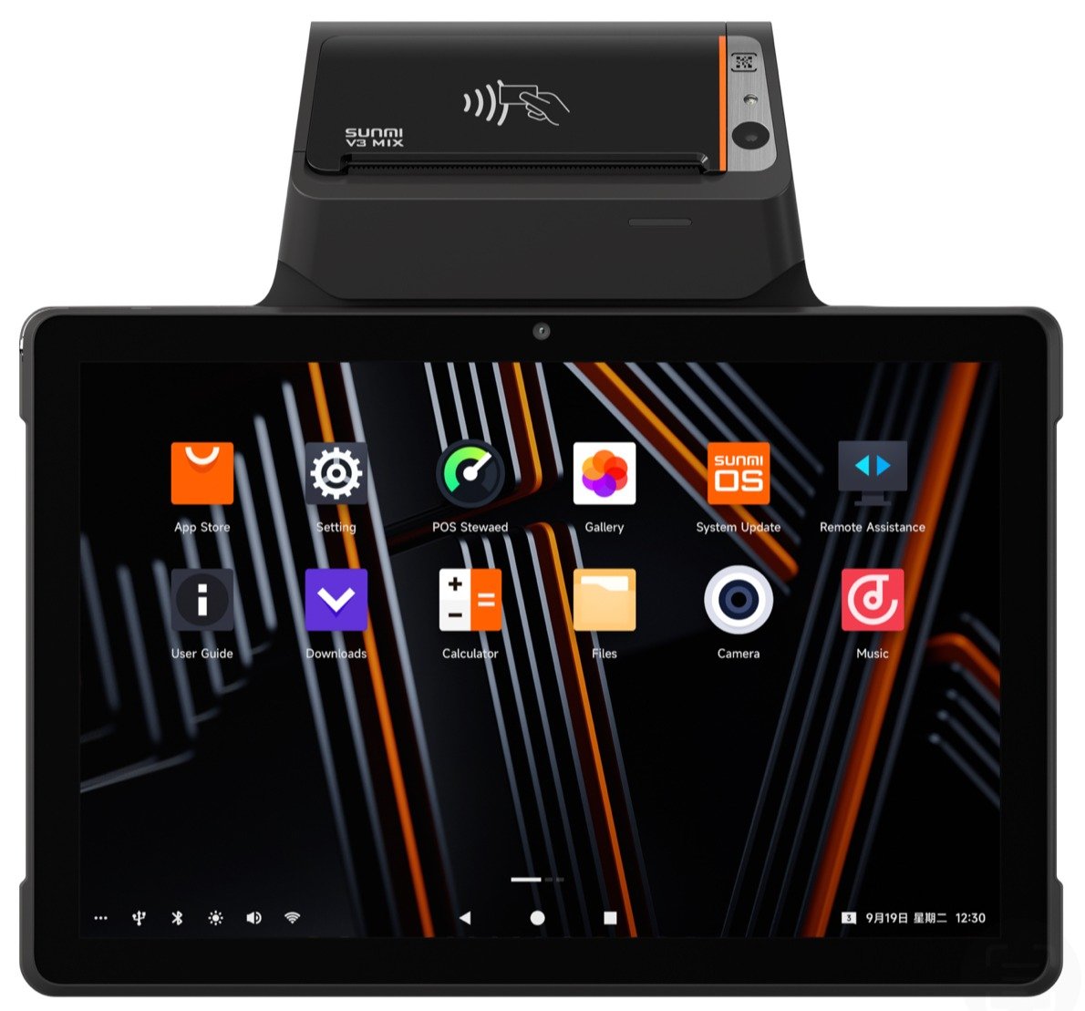 جهاز نقاط البيع الذكي SUNMI V3 MIX – شاشة 10 بوصة وطابعة 80مم