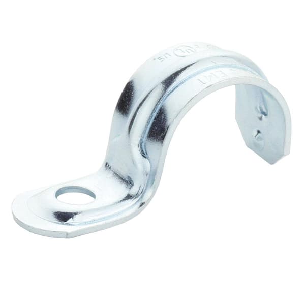 قفيز EMT بفتحة واحدة مع علامة UL OSP-100 – 1" | 1" EMT One Hole Strap OSP-100 UL Mark