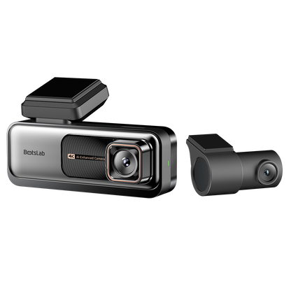 كاميرا سيارات G980H مزدوجة 4K + 1080P مع GPS وWi-Fi – 360 Botslab