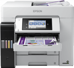 L6580  A4, 4-in-1, 4 colours,  Wi-Fi, Wi-Fi Direct, Ethernet, Duplex, ADF, LCD, PCL. Includes 4.5k B / 2.8k CMY Ink - SafeBox Company - شركة الصندوق الامن