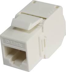 NKJ-C6TWHI1B21 - Keystone Jack - White Colour-دي لينك