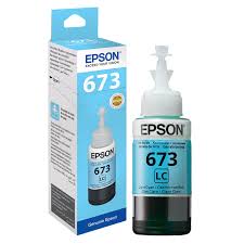 T6735 Light Cyan Ink Bottle 70ml Yield 1,800 photos - SafeBox Company - شركة الصندوق الامن