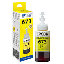 T6734 Yellow Ink Bottle 70ml Yield 1,800 photos - SafeBox Company - شركة الصندوق الامن