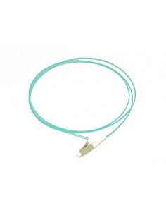 Opterna OM3 LC/PC T/Buff Fibre Pigtail 1.5m Aqua - CALCP09OM3TBL015AQ