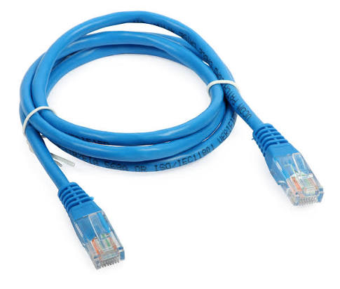 Opterna Cat6 Patchcord UTP LSZH CMG 0.2m Blue - SCSPCC6UTP0.2MLSZHBL
