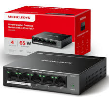 MS105GP – سويتش PoE صغير الحجم وقوي الأداء