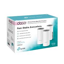DECO E4(3-PACK) - نظام شبكة واي فاي 3 وحدات - SafeBox Company - شركة الصندوق الامن