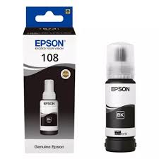 NEW 108 Black Ink Bottle 70ml Yield 2,100 photos - SafeBox Company - شركة الصندوق الامن