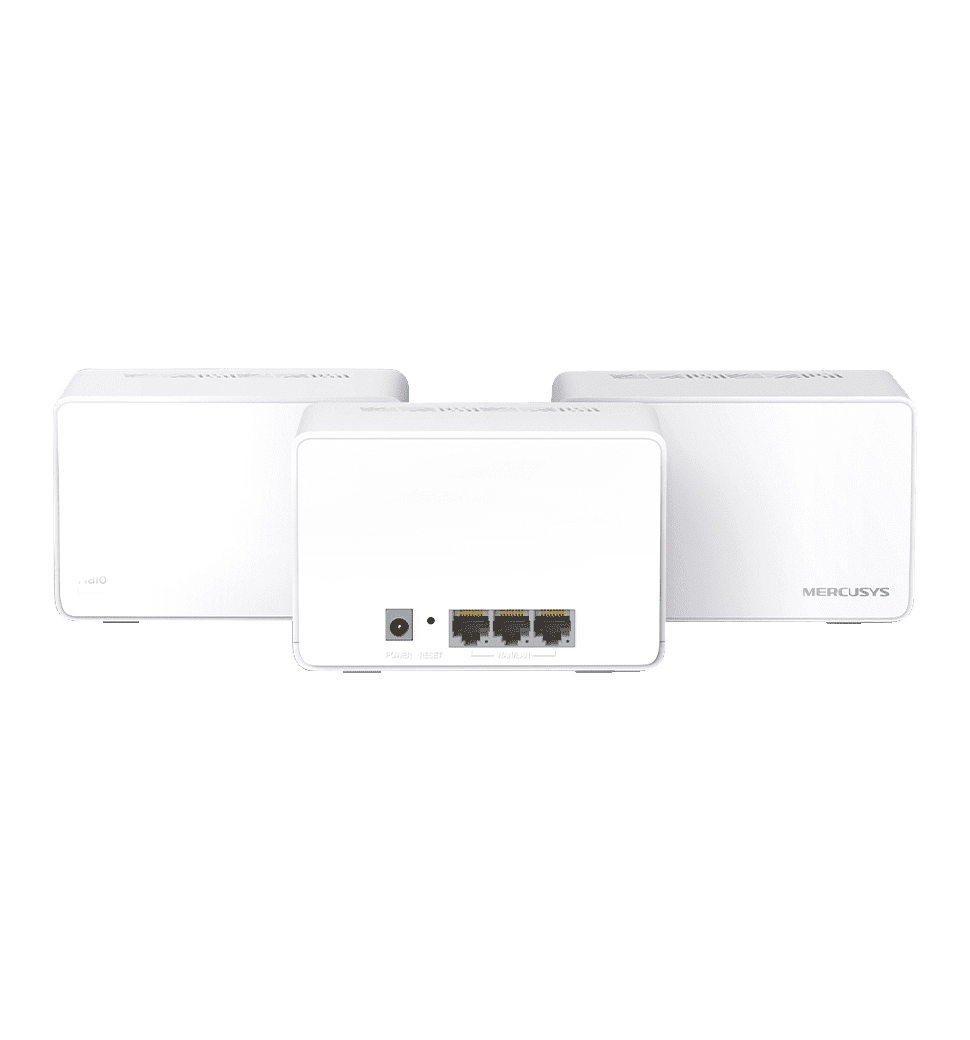 Halo H80X (3-Pack) – أقوى أداء لشبكة Wi-Fi 6 بتقنية Mesh من الصندوق الآمن